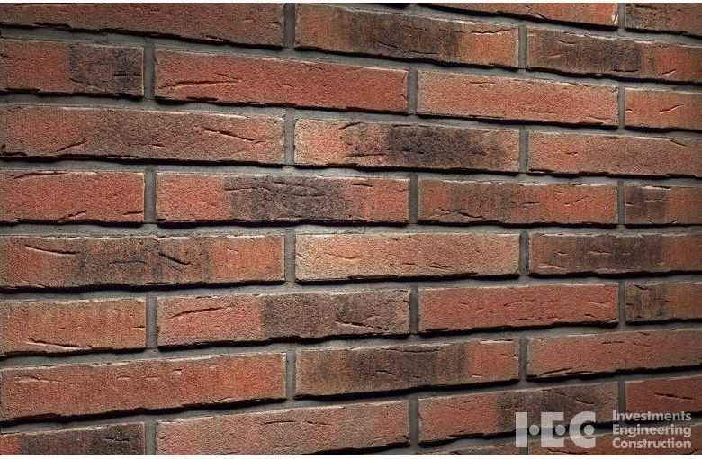 Ригельная клинкерная плитка Feldhaus Klinker R685 LDF sintra carmesi nelino