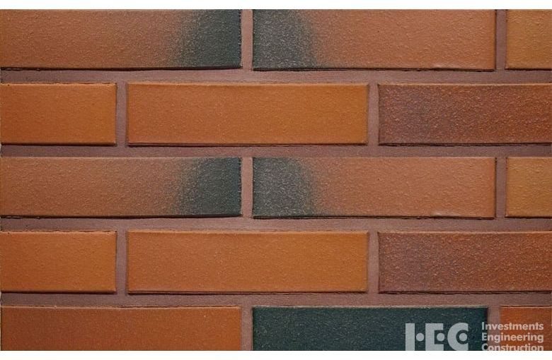 Облицовочный кирпич Wienerberger Terca Red Flame Гладкий