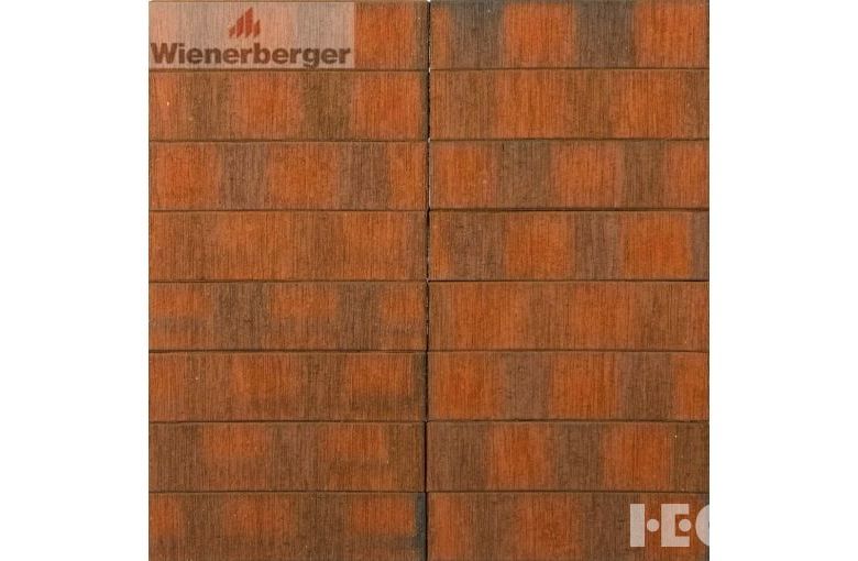 Облицовочный кирпич Wienerberger Terca Red Flame F2F Шероховатый