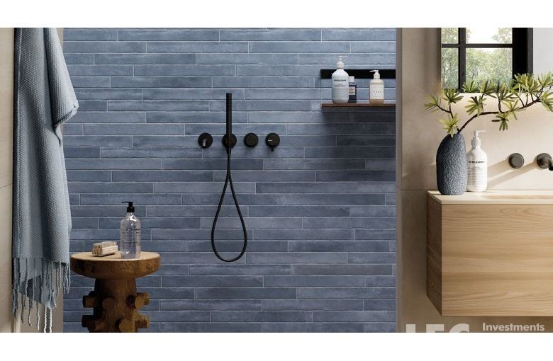 Ригельная плитка Rondine Arenosa Blue