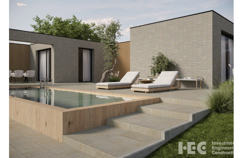 Напольная клинкерная плитка Paradyz Eremite Taupe 300x600