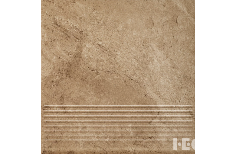Клинкерная ступень с насечками Paradyz Mattone Pietra Beige