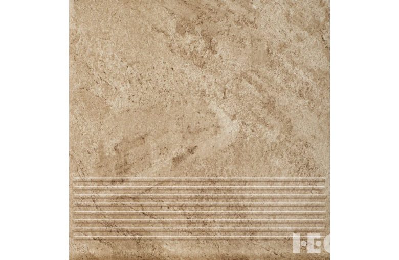 Клинкерная ступень с насечками Paradyz Mattone Pietra Beige