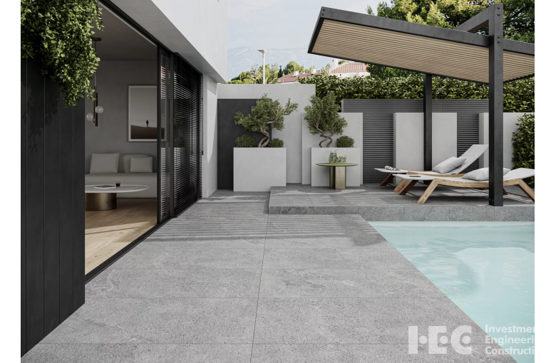 Террасная плита Paradyz Authority Graphite 595х1195