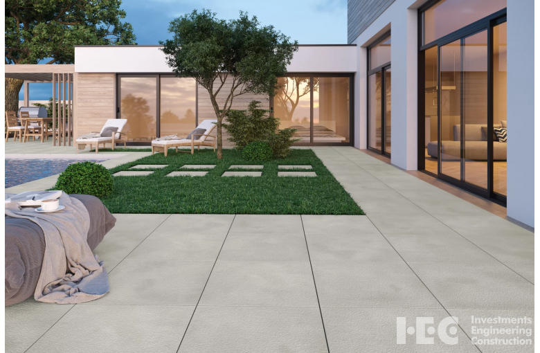 Террасная плита Paradyz Garden Grys 595х595 