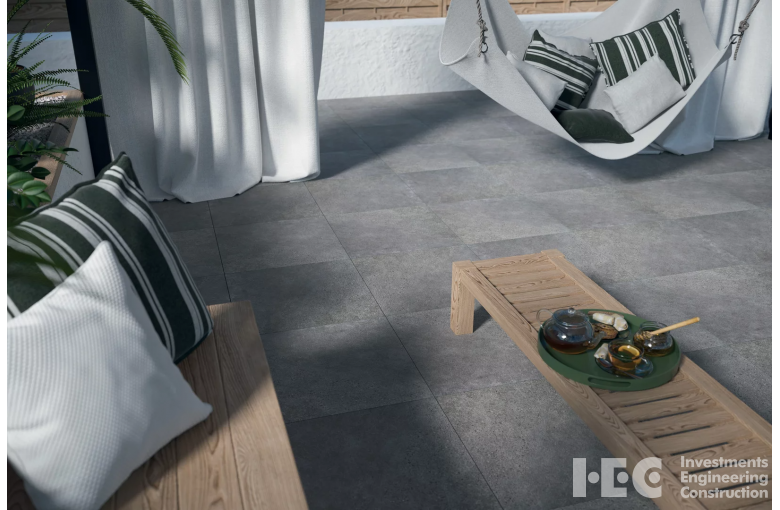 Террасная плита Paradyz  Optimal Grafit 595х1195