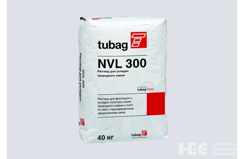 NVL 300	Раствор для укладки природного камня, серый