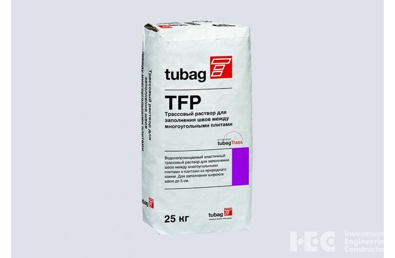 TFP	Трассовый раствор для заполнения швов для многоугольных плит, белый