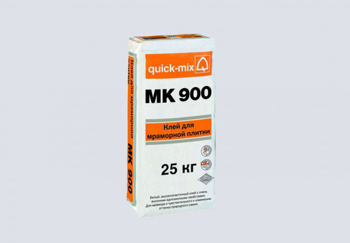 MK 900 Клей для мраморной плитки, белый quick-mix